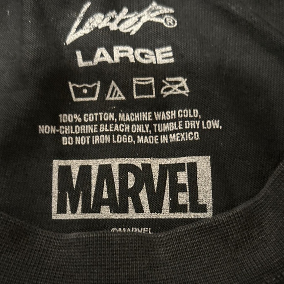 Culture Kings Loiter Spider Man Black graphic T - Picture 2 of 3